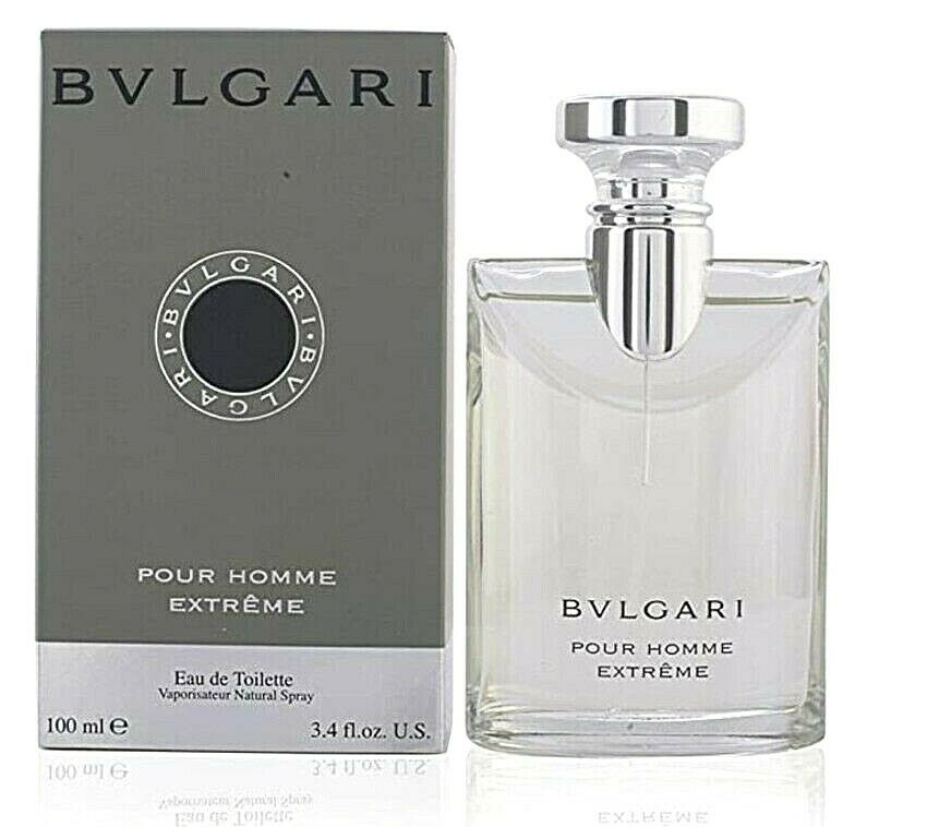 Bvlgari Extreme Pour Homme by Bulgari Eau de Toilette Spray 3.4 oz 100 ml SEALED - Perfume Gallery