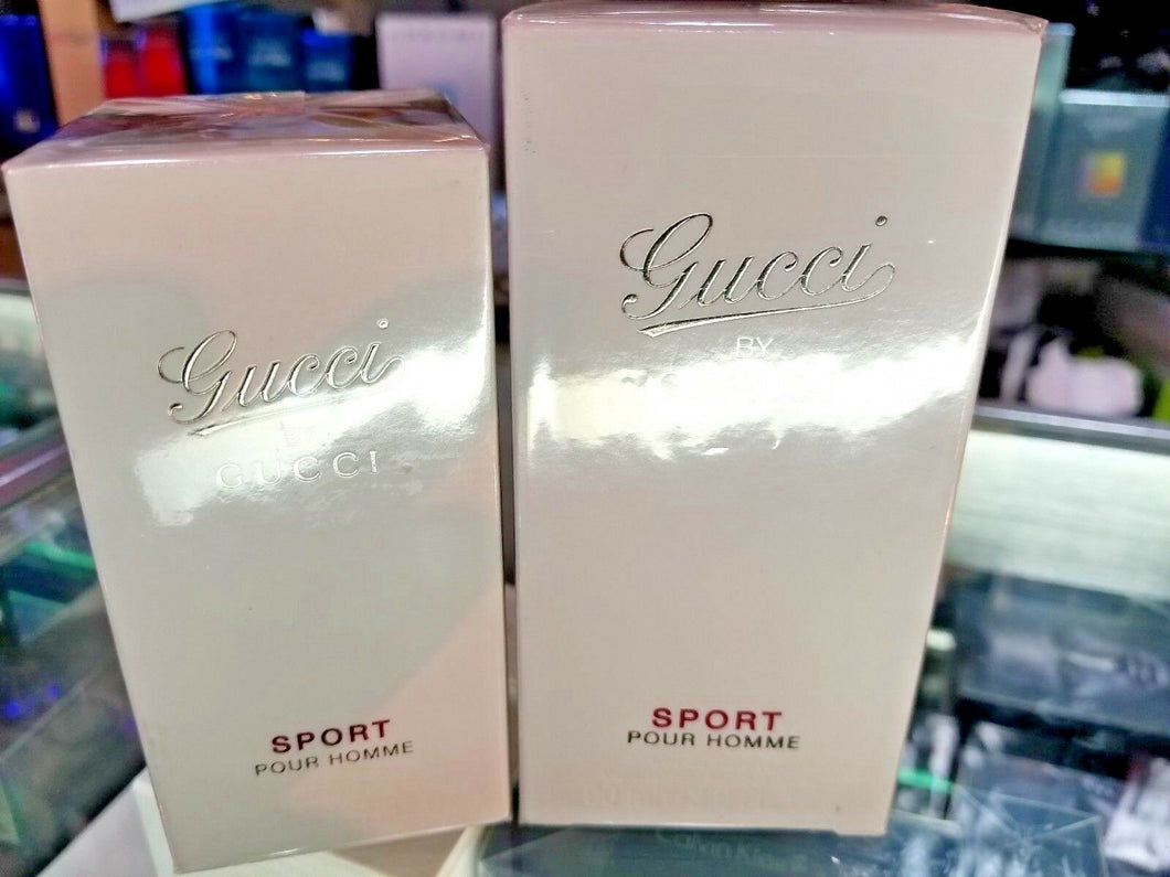 Gucci by Gucci SPORT Pour Homme EDT Spray Men 3 oz 90 ml RARE IN BOX SEALED - Perfume Gallery