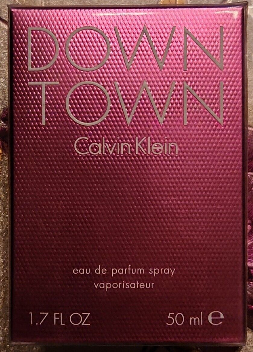Down Town by Calvin Klein 1.6 1.7 oz / 50ml EDP Spray Perfume for Women SEALED