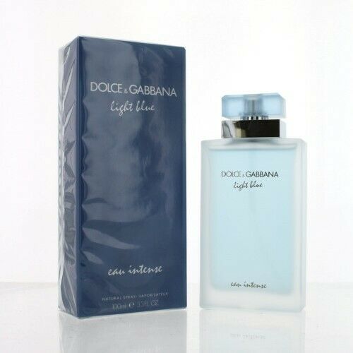 Dolce & Gabbana Light Blue Eau Intense 0.84 1.6 3.3oz 25 50 100 EDP Women SEALED - Perfume Gallery