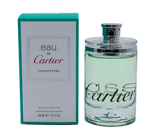 eau de Cartier Concentree Unisex 3.3 3.4oz / 100ml Eau de Toilette EDT SEALED - Perfume Gallery
