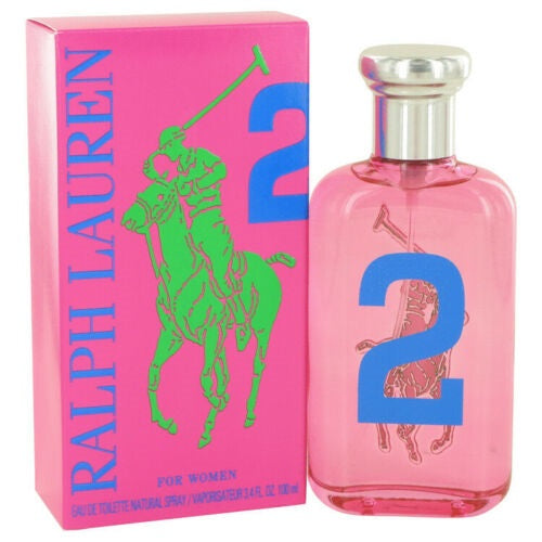 Polo Big Pony Pink #2 by Ralph Lauren 1.7 oz 50ml or 3.4oz 100 ml EDT Spray for Women SEALED BOX - Perfume Gallery