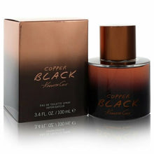 Load image into Gallery viewer, COPPER BLACK by Kenneth Cole for Men 3.4 oz / 100 ml EDT Spray NEW * SEALED BOX - Perfume Gallery
