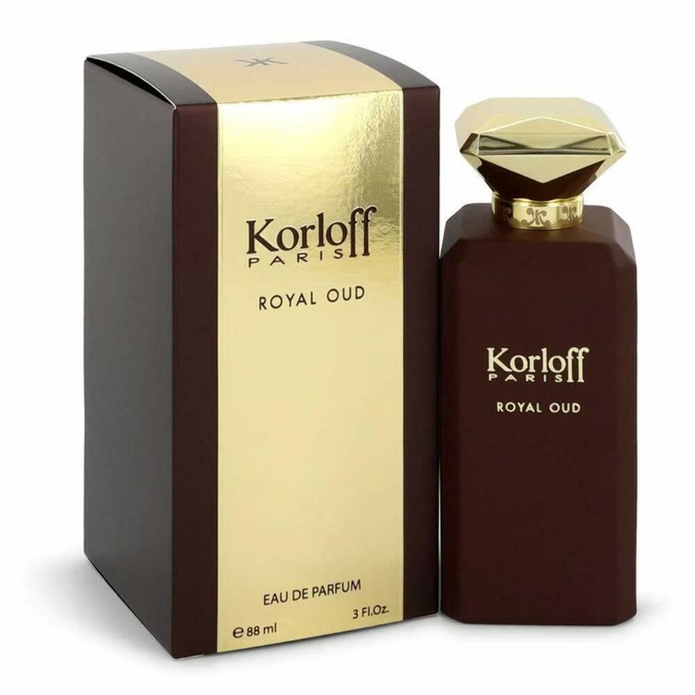 Korloff Royal Oud Eau De Parfum 3.0 oz 88ml Unisex Men Women NEW IN SEALED BOX - Perfume Gallery